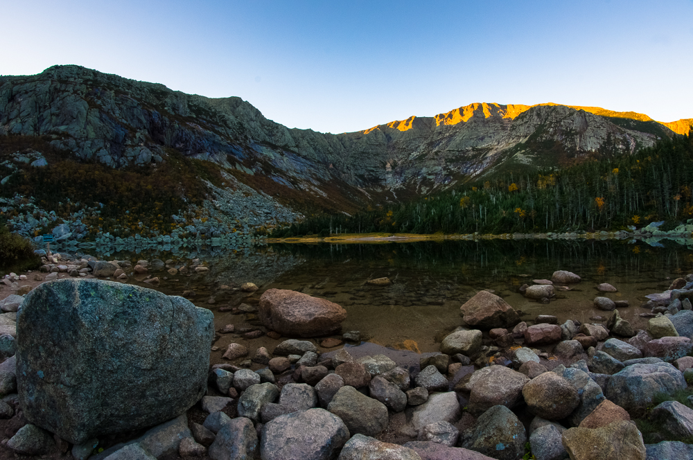 Chimney Pond Sunrise