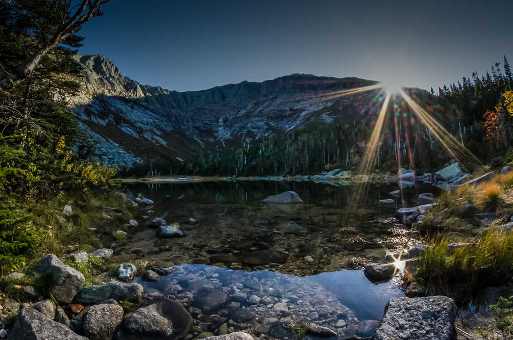 Chimney Pond Sunset