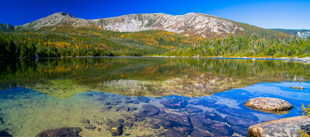 Hamlin Peak and North Basin from Basin Ponds