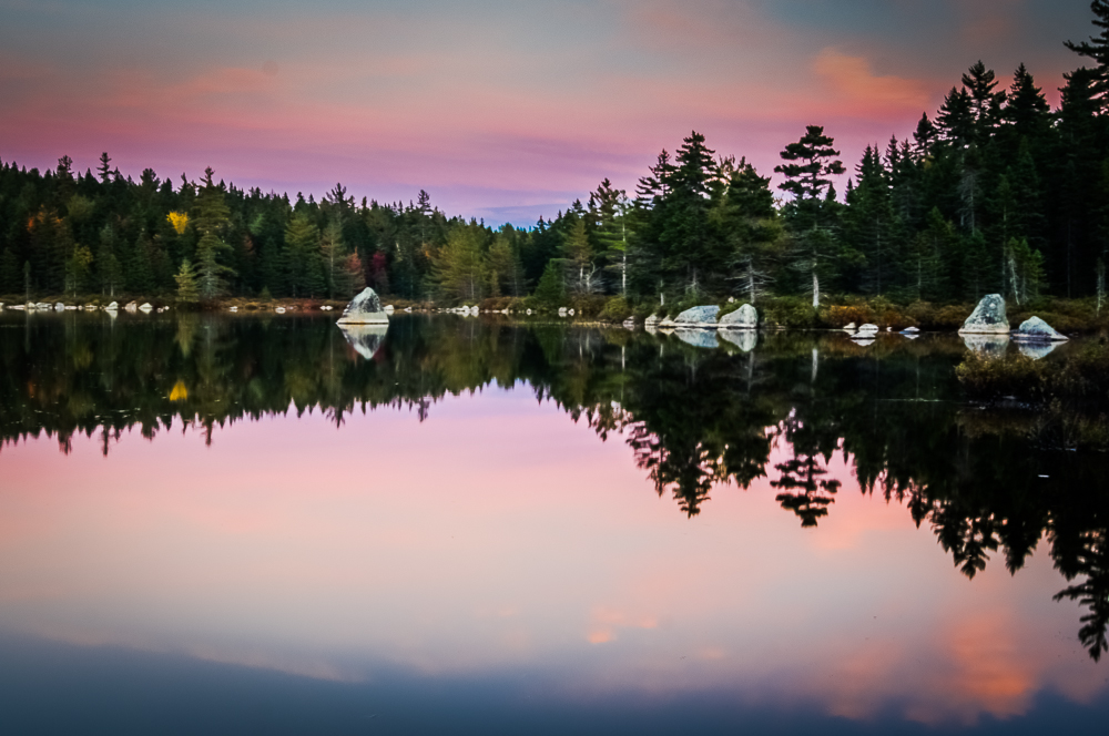 Russell Pond Sunset 