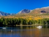 Sandy Stream Pond Toward Katahdin Panorama 1