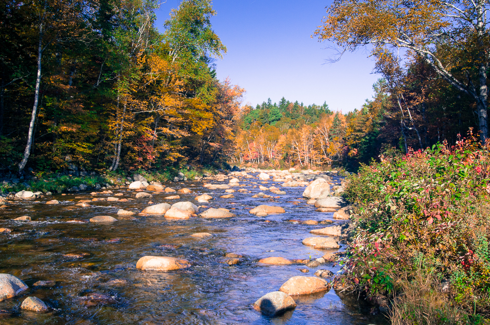 Wassataqouik Stream at Russell Pond Trail