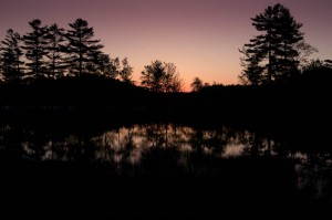 Sunrise at Range Pond