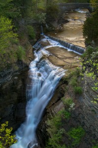Taughannoc Falls - Upper Falls