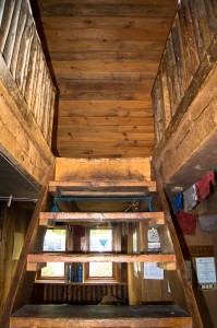 Gray Knob Bunk Room