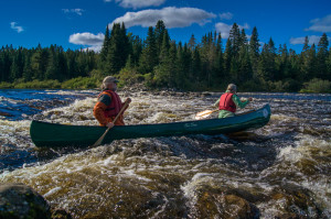 Barbara and Jake Navigate the Dam