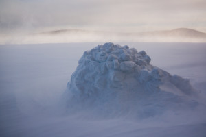 Igloo on Katahdin Lake