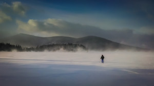 Keith on Katahdin Lake