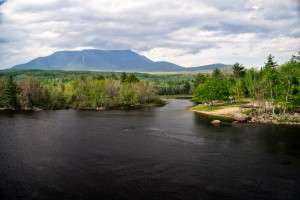 Katahdin from Abol Bridge