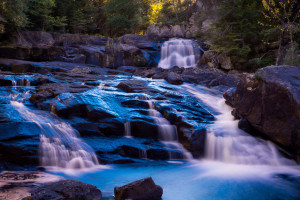 Pollywog Gorge Lower Falls - Blue