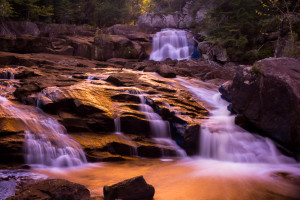 Pollywog Gorge Lower Falls - Gold