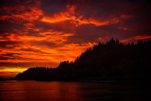 Coumbia River Sunset